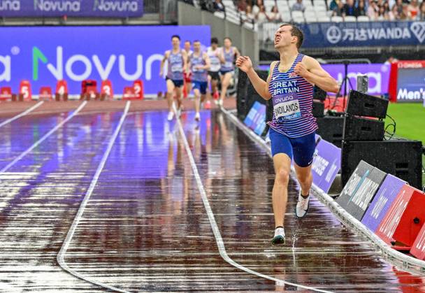 Novuna London Athletics Meet, London, UK. 19 July 2025. London, UK, 19 July 2025. 1500m Para Mens, 1st, SANDILANDS Ben GBR, 2nd, NUTTALL Luke GBR, 3rd RYCE Steven during the Novuna London Athletics Meet 2025, part of the Wanda Diamond League at London Stadium, Queen Elizabeth Park, London, UK., Credit:Lee Floyd Avalon UK, London, London Stadium, Queen Elizabeth  Copyright: xLeexFloydx xAvalonx 1023708170