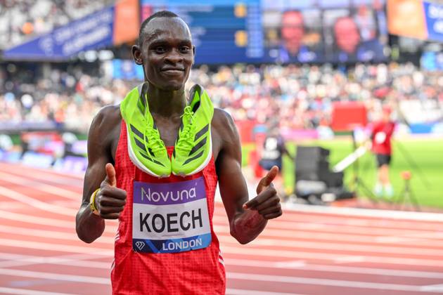 Novuna London Athletics Meet, London, UK. 19 July 2025. London, UK, 19 July 2025. KOECH Phanuel Kipkosgei, Kenya wins the Mens 1500m during the Novuna London Athletics Meet 2025, part of the Wanda Diamond League at London Stadium, Queen Elizabeth Park, London, UK., Credit:Lee Floyd Avalon UK, London, London Stadium, Queen Elizabeth  Copyright: xLeexFloydx xAvalonx 1023708187