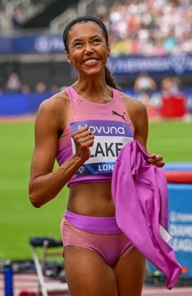 Novuna London Athletics Meet, London, UK. 19 July 2025. London, UK, 19 July 2025. Morgan LAKE wins the Womens High Jump during the Novuna London Athletics Meet 2025, part of the Wanda Diamond League at London Stadium, Queen Elizabeth Park, London, UK., Credit:Lee Floyd Avalon UK, London, London Stadium, Queen Elizabeth  Copyright: xLeexFloydx xAvalonx 1023708317