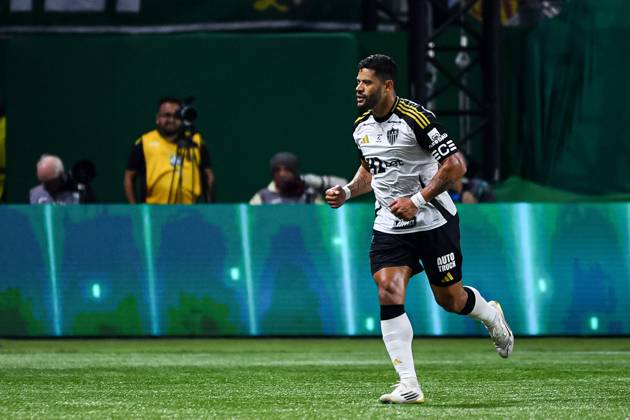 Palmeiras x Atlético MG SaO PAULO, SP - 20.07.2025: PALMEIRAS X ATLà TICO MG - Hulk from Atlà tico MG celebrates the goal, during the match between Palmeiras x Atlà tico MG, valid for the fifteenth round of the 2025 Brazilian Football Championship, this Sunday, (20) at Allianz Parque, SP. (Photo: Roberto Casimiro Fotoarena) x2773522x RobertoxCasimiro