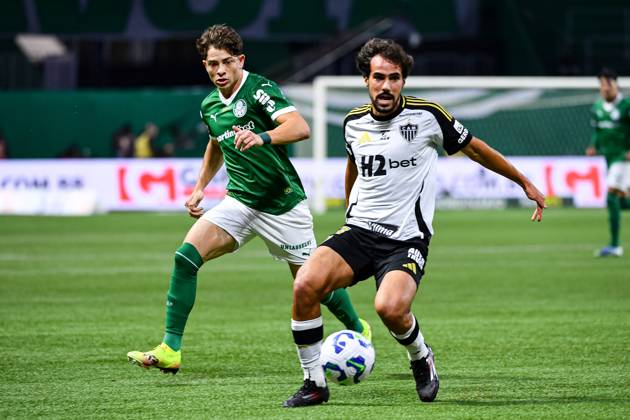 Palmeiras x Atlético MG SaO PAULO, SP - 20.07.2025: PALMEIRAS X ATLà TICO MG - Alan Franco of Atlà tico MG during the match between Palmeiras x Atlà tico MG, valid for the fifteenth round of the 2025 Brazilian Football Championship, this Sunday, (20) at Allianz Parque, SP. (Photo: Roberto Casimiro Fotoarena) x2773528x RobertoxCasimiro