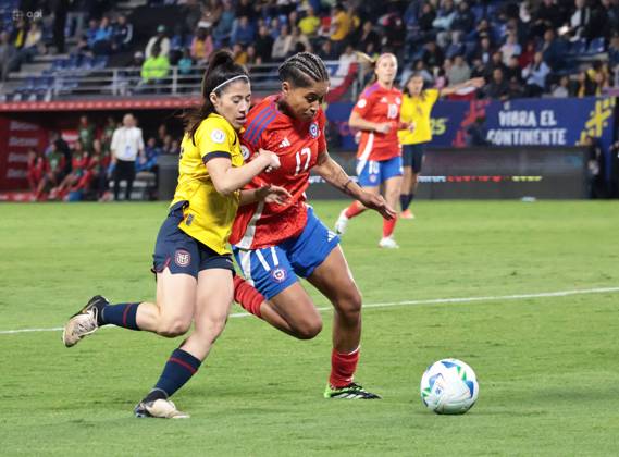 Football, Women, Copa America, Chile - Ecuador