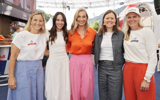 Tennis, ATP tournament in Kitzbühel, Smash Corner and celebrity guests