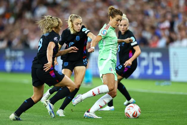 EURO 2025, European Womens Championship, semi-final, England - Italy