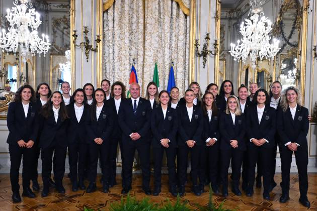 EURO 2025, Womens European Championship, Italy national team, Reception in Rome after elimination in the semi-finals