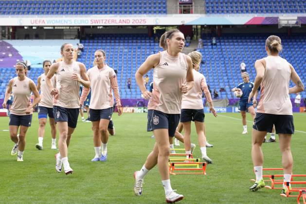 EURO 2025, Womens European Championship, Spanish national team, Training