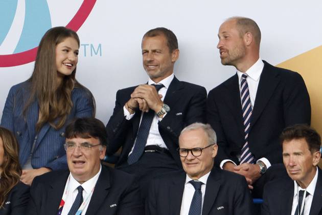 EURO 2025, European Womens Championship, Final, England - Spain, Princess Leonor and Prince William