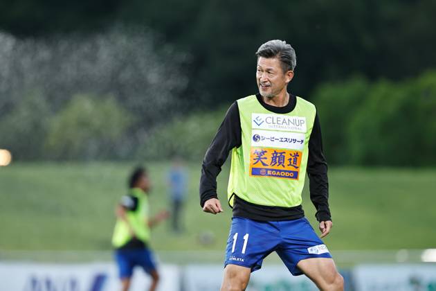 Kazuyoshi Miura (AtleticoSuzuka), JULY 27, 2025 - Football Soccer : Japanese 27th Japan Football League match between Atletico Suzuka Club - Minebea Mitsumi FC at the Mie Sports Garden in Suzuka, Japan. Noxthirdxpartyxsales aflo_298827893