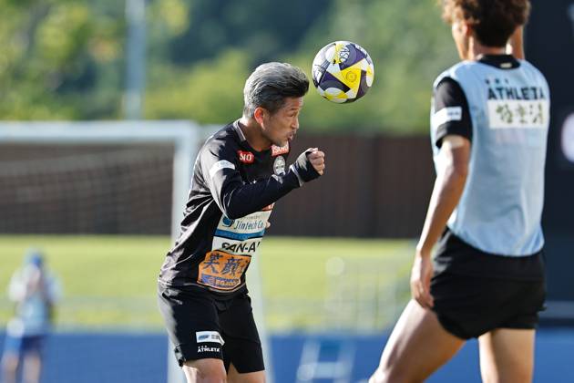 Kazuyoshi Miura (AtleticoSuzuka), JULY 27, 2025 - Football Soccer : Japanese 27th Japan Football League match between Atletico Suzuka Club - Minebea Mitsumi FC at the Mie Sports Garden in Suzuka, Japan. Noxthirdxpartyxsales aflo_298827905