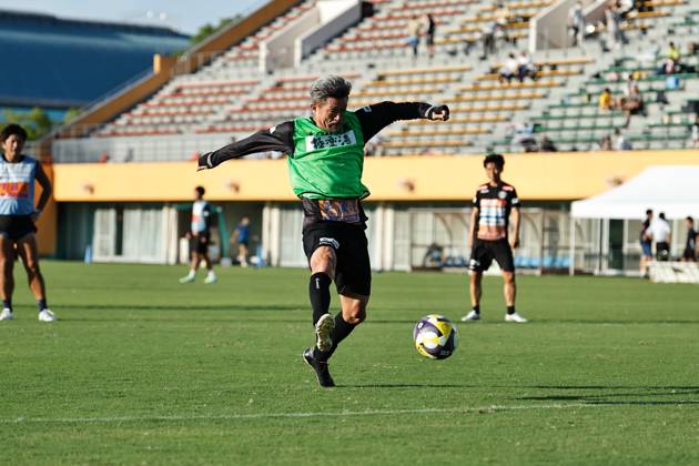 Kazuyoshi Miura (AtleticoSuzuka), JULY 27, 2025 - Football Soccer : Japanese 27th Japan Football League match between Atletico Suzuka Club - Minebea Mitsumi FC at the Mie Sports Garden in Suzuka, Japan. Noxthirdxpartyxsales aflo_298827910