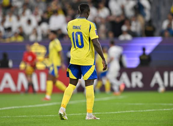 Al-Nassr v Esteghlal - AFC Champions League RIYADH, SAUDI ARABIA - MARCH 10: Sadio Mane of Al-Nassr in action during AFC Champions League Elite football match between Al-Nassr and Esteghlal at Al-Awwal Park in Riyadh, Saudi Arabia on March 10, 2025. Riyad Suudi Arabistan. Editorial use only. Please get in touch for any other usage.  Copyright: x2025xAnadoluxMohammedxSaadx