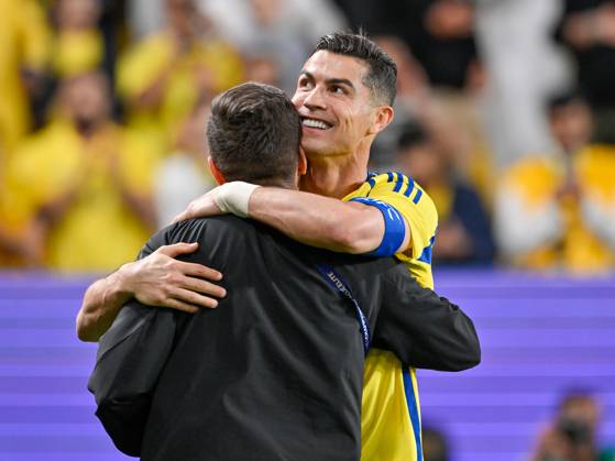 Al-Nassr v Esteghlal - AFC Champions League RIYADH, SAUDI ARABIA - MARCH 10: Cristiano Ronaldo of Al-Nassr celebrates after a goal during AFC Champions League Elite football match between Al-Nassr and Esteghlal at Al-Awwal Park in Riyadh, Saudi Arabia on March 10, 2025. Riyad Suudi Arabistan. Editorial use only. Please get in touch for any other usage.  Copyright: x2025xAnadoluxMohammedxSaadx