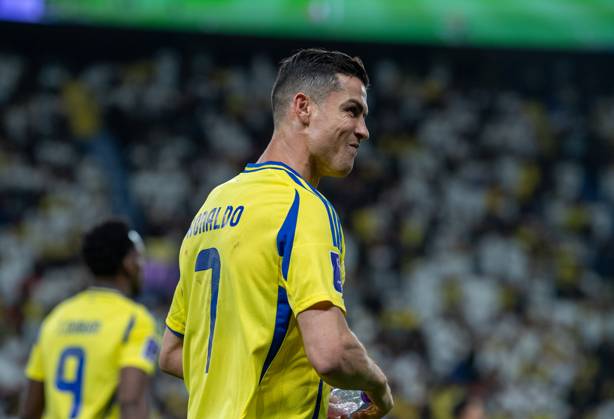 Al-Nassr v Esteghlal - AFC Champions League RIYADH, SAUDI ARABIA - MARCH 10: Cristiano Ronaldo of Al-Nassr celebrates after a goal during AFC Champions League Elite football match between Al-Nassr and Esteghlal at Al-Awwal Park in Riyadh, Saudi Arabia on March 10, 2025. Riyad Suudi Arabistan. Editorial use only. Please get in touch for any other usage.  Copyright: x2025xAnadoluxMohammedxSaadx