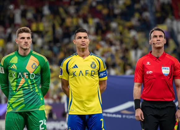 Al-Nassr v Esteghlal - AFC Champions League RIYADH, SAUDI ARABIA - MARCH 10: Cristiano Ronaldo of Al-Nassr is seen during AFC Champions League Elite football match between Al-Nassr and Esteghlal at Al-Awwal Park in Riyadh, Saudi Arabia on March 10, 2025. Riyad Suudi Arabistan. Editorial use only. Please get in touch for any other usage.  Copyright: x2025xAnadoluxMohammedxSaadx