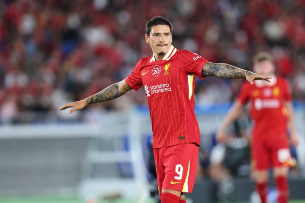 Darwin Nunez (Liverpool), JULY 30, 2025 - Football Soccer : J league World Challenge 2025, Pre-Season Friendly match between Yokohama F.Marinos - Liverpool at Nissan Stadium in Kanagawa, Japan.  aflo_299045641