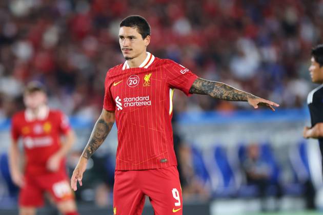 Darwin Nunez (Liverpool), JULY 30, 2025 - Football Soccer : J league World Challenge 2025, Pre-Season Friendly match between Yokohama F.Marinos - Liverpool at Nissan Stadium in Kanagawa, Japan.  aflo_299045642