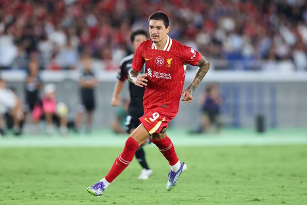 Darwin Nunez (Liverpool), JULY 30, 2025 - Football Soccer : J league World Challenge 2025, Pre-Season Friendly match between Yokohama F.Marinos - Liverpool at Nissan Stadium in Kanagawa, Japan.  aflo_299045645