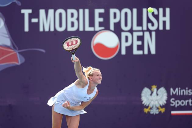 Tennis, WTA tournament in Warsaw
