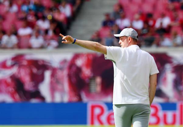 RB Leipzig Bergamo Test Match Leipzig, 02 08 2025, Red Bull Arena, Soccer, Test Match , RB Leipzig DEU vs Atalanta Bergamo ITA 1 2 1 0 , In the picture Coach Ole Werner RB Leipzig , Picture Point