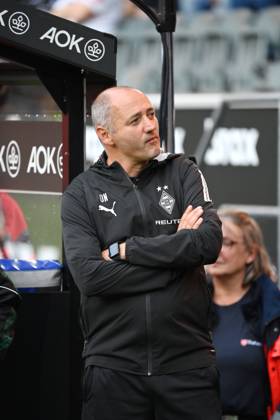 Co Coach Oliver Neuville Borussia Moenchengladbach 02 08 2025, Soccer anniversary match 125th anniversary, Borussia Mönchengladbach FC Valencia Moenchengladbach Borussia Park Nordrhein Westfalen Germany Team2