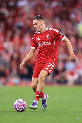 Fußball Vorsaison Freundschaftsspiel Liverpool gegen Athletic Bilbao 4. August 2025 Vorsaison Freundschaftsspiel Liverpool gegen Athletic Bilbao Florian Wirtz von Liverpool Foto Simon Stacpoole Abseits Liverpool UK  Copyright: xSimonxStacpoolexOffside