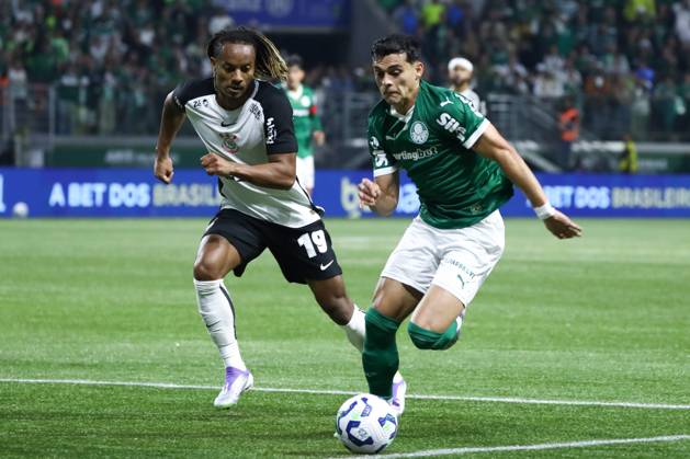Palmeiras and Corinthians in the round of 16 of the Copa do Brasil Ramon Sosa of Palmeiras during the match against Corinthians in the second leg of the round of 16 of the Copa do Brasil, at Allianz Parque, west of Sao Paulo, this Wednesday, the 6th SoO PAULO SoO PAULO BRAZIL Copyright: xMarinaxUezimax