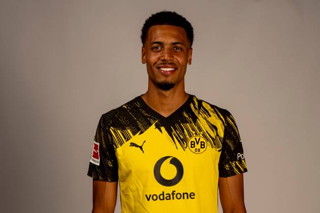 Borussia Dortmund 1 BL, portrait date 2025 2026 Borussia Dortmund 1 BL, portrait date 2025 2026 Felix Nmecha Borussia Dortmund 1 BL, portrait date 2025 2026 Photo Borussia Dortmund Hendrik Deckers via Revierfoto Dortmund Training ground Hohenbuschei North Rhine-Westphalia Germany Poolfoto Borussia Dortmund Hendrik Deck ,EDITORIAL USE ONLY