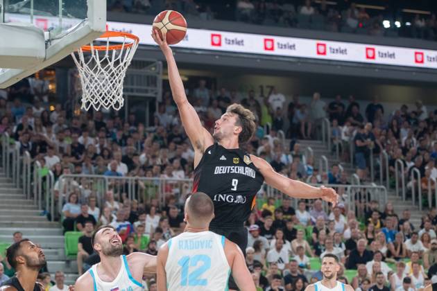 Basketball, Test match, Slovenia - Germany