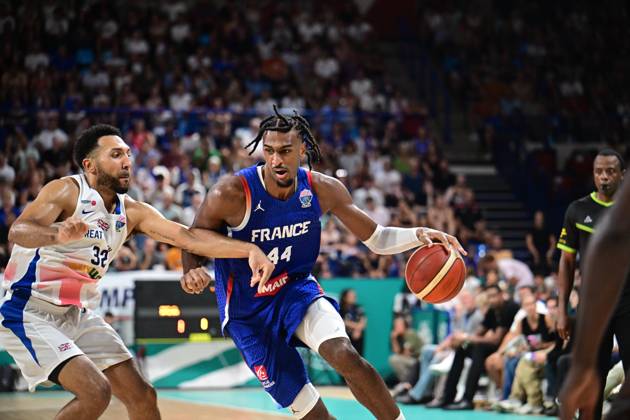 Basketball, Test match, France - Great Britain