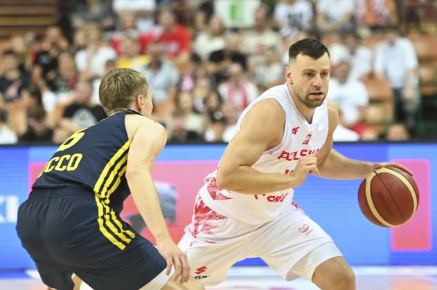 Basketball, International match, Poland - Sweden