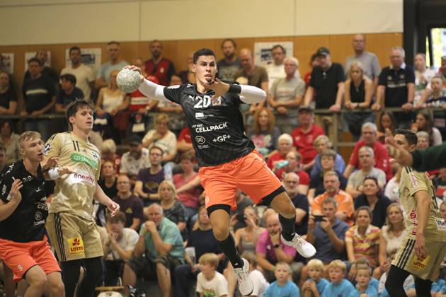 Handball, Heide Cup, match for 3rd place, TSV Hannover-Burgdorf - Kadetten Schaffhausen