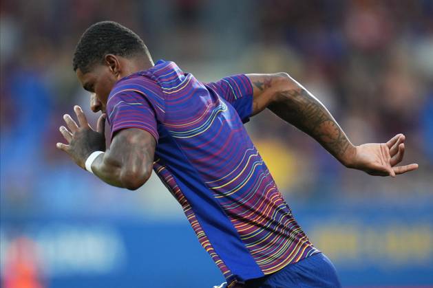 ESP: FC Barcelona, Barca v Como 1907. Joan Gamper Trophy Marcus Rashford of FC Barcelona during the Joian Gaper Trophy match between FC Barcelona and Como 1907 played at Johan Cruyff Stadium on August 10, 2025 in Barcelona, Spain. kpng Copyright: xBaguxBlancox xPRESSINx PS_240810_BAR_COM_2526_505
