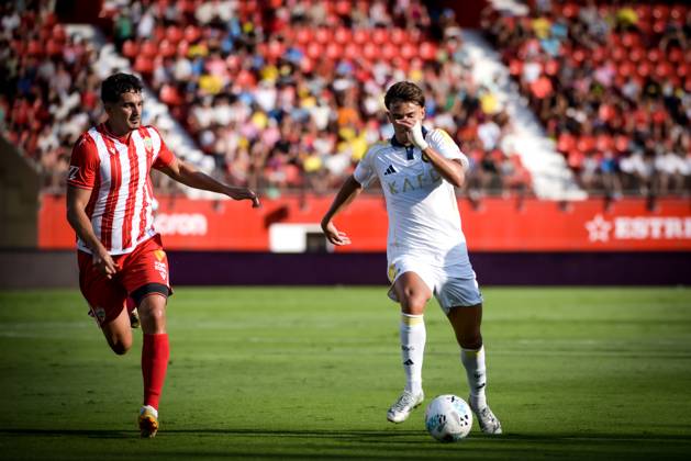 ESP: UD Almeria v Al Nassr - Friendly Match ALMERIA, SPAIN - AUGUST 10: Joao Felix of Al Nassr during the match between UD Almeria and Al Nassr of friendly match on August 10, 2025 at Power Horse Stadium in Almeria, Spain. (Photo by Samuel Carreno) Almeria Andalucia Andalucia Spain Copyright: xSamuelxCarrenox SAM_9423