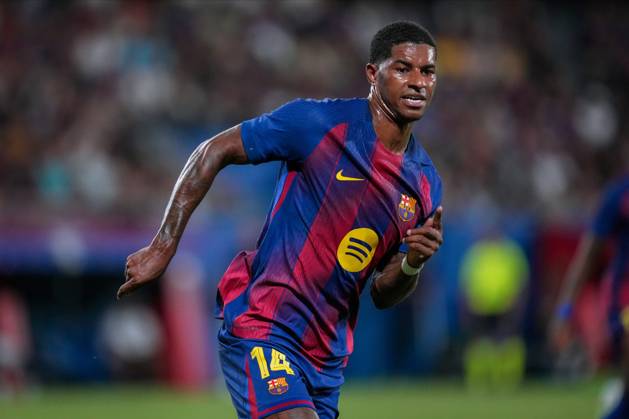 ESP: FC Barcelona, Barca v Como 1907. Joan Gamper Trophy Marcus Rashford of FC Barcelona during the Joian Gaper Trophy match between FC Barcelona and Como 1907 played at Johan Cruyff Stadium on August 10, 2025 in Barcelona, Spain. kpng Copyright: xBaguxBlancox xPRESSINx PS_250810_BAR_COM_2526_1427