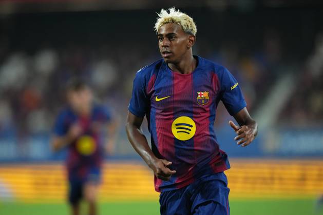 ESP: FC Barcelona, Barca v Como 1907. Joan Gamper Trophy Lamine Yamal of FC Barcelona during the Joian Gaper Trophy match between FC Barcelona and Como 1907 played at Johan Cruyff Stadium on August 10, 2025 in Barcelona, Spain. kpng Copyright: xBaguxBlancox xPRESSINx PS_250810_BAR_COM_2526_1461