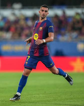 ESP: FC Barcelona, Barca v Como 1907. Joan Gamper Trophy Ferran Torres of FC Barcelona during the Joian Gaper Trophy match between FC Barcelona and Como 1907 played at Johan Cruyff Stadium on August 10, 2025 in Barcelona, Spain. kpng Copyright: xBaguxBlancox xPRESSINx PS_250810_BAR_COM_2526_1475