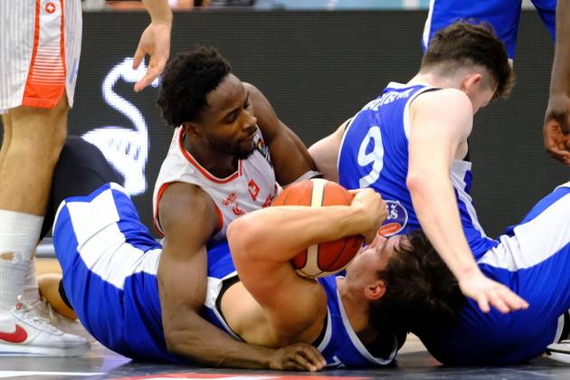 Basketball, World Championship Qualifier, Switzerland - Slovakia