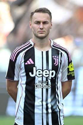 TEUN KOOPMEINERS, Amichevole Friendly Match 2025-25, Juventus-Juventus Next Gen 2-0, Primo Piano, Head Shot, Close Up, Single shot AMICHEVOLE 2025-25 JUVENTUS-JUVENTUS NEXT GEN