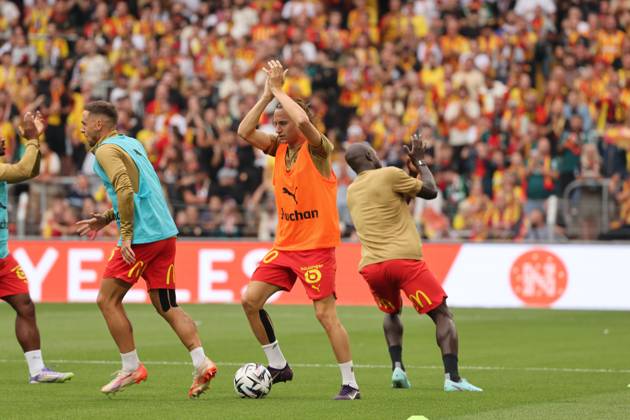 FOOTBALL : RC Lens vs Olympique Lyonnais - Ligue 1 J1 - 16 08 2025 Florian THAUVIN (RC Lens) lors du match RC Lens vs Olympique Lyonnais, Ligue 1 J1, stade Bollaert-Delelis, le 16 août 2025 - photo Laurent Sanson PsnewZ Copyright: xLaurentxSANSONx xPsnewZx
