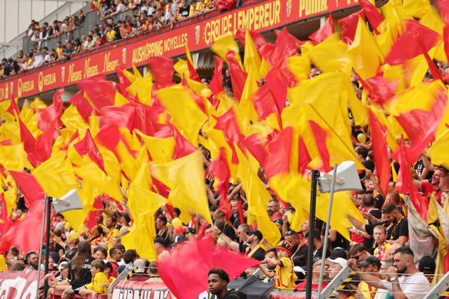FOOTBALL : RC Lens vs Olympique Lyonnais - Ligue 1 J1 - 16 08 2025 Ambiance supporters de Lens lors du match RC Lens vs Olympique Lyonnais, Ligue 1 J1, stade Bollaert-Delelis, le 16 août 2025 - photo Laurent Sanson PsnewZ Copyright: xLaurentxSANSONx xPsnewZx