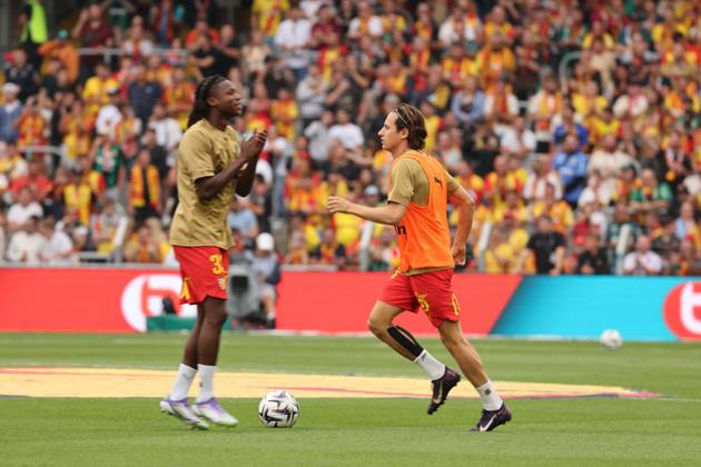 FOOTBALL : RC Lens vs Olympique Lyonnais - Ligue 1 J1 - 16 08 2025 Florian THAUVIN (RC Lens) lors du match RC Lens vs Olympique Lyonnais, Ligue 1 J1, stade Bollaert-Delelis, le 16 août 2025 - photo Laurent Sanson PsnewZ Copyright: xLaurentxSANSONx xPsnewZx