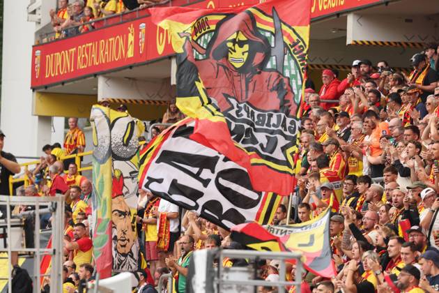 FOOTBALL : RC Lens vs Olympique Lyonnais - Ligue 1 J1 - 16 08 2025 Ambiance supporters de Lens lors du match RC Lens vs Olympique Lyonnais, Ligue 1 J1, stade Bollaert-Delelis, le 16 août 2025 - photo Laurent Sanson PsnewZ Copyright: xLaurentxSANSONx xPsnewZx