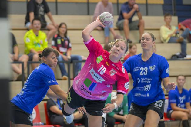Handball, Women, Halle-Saale Cup, Final, SV Union Halle-Neustadt - HC Leipzig