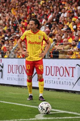 FOOTBALL : RC Lens vs Olympique Lyonnais - Ligue 1 J1 - 16 08 2025 Florian THAUVIN (RC Lens) lors du match RC Lens vs Olympique Lyonnais, Ligue 1 J1, stade Bollaert-Delelis, le 16 août 2025 - photo Laurent Sanson PsnewZ Copyright: xLaurentxSANSONx xPsnewZx