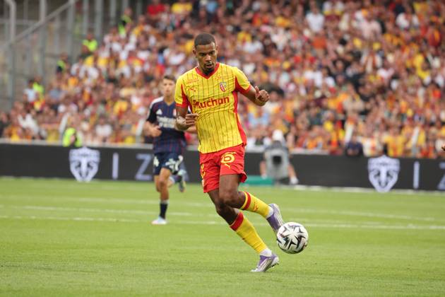FOOTBALL : RC Lens vs Olympique Lyonnais - Ligue 1 J1 - 16 08 2025 Andy DIOUF (RC Lens) lors du match RC Lens vs Olympique Lyonnais, Ligue 1 J1, stade Bollaert-Delelis, le 16 août 2025 - photo Laurent Sanson PsnewZ Copyright: xLaurentxSANSONx xPsnewZx