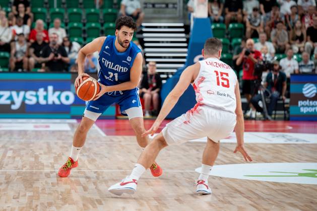 Basketball, International match, Poland - Finland