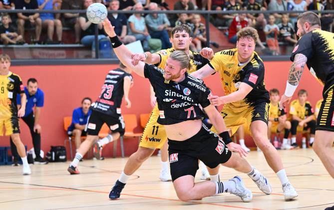 Handball, Test match, HC Erlangen - Bregenz HB