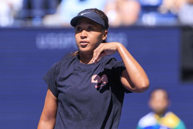 August 19, 2025, Flushing Meadows, New York, USA: Naomi Osaka (in photo) and Gael Monfils during a mix doubles match against Caty McNally and Lorenzo Musetti at the 2025 US Open at USTA Billie Jean King National Tennis Center on Tuesday August 19, 2025 in the Flushing neighborhood of the Queens borough of New York City. JAVIER ROJAS PI Flushing Meadows USA - ZUMAp124 20250819_zaa_p124_010 Copyright: xJavierxRojasx