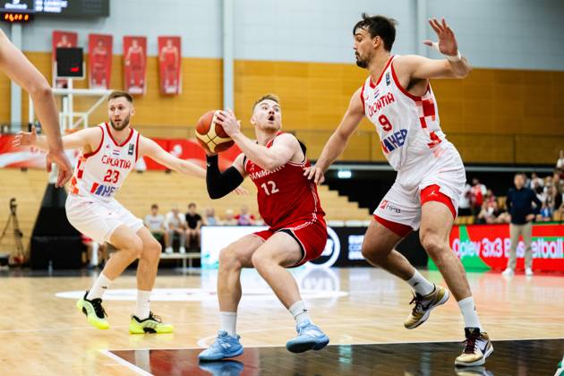 Basketball, World Cup Qualifier, Denmark - Croatia