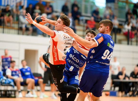 Handball, Test match, HBW Balingen-Weilstetten - Pfadi Winterthur